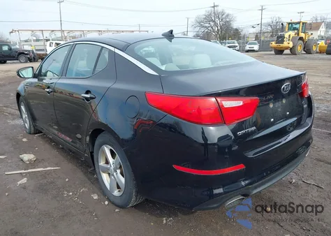 2014 Kia Optima Lx z USA, uszkodzony, nr VIN 5XXGM4A72EG289393
